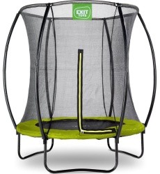 EXIT Silhouette trampoline ø183cm - green Outdoor Round Coil spring Above ground trampoline