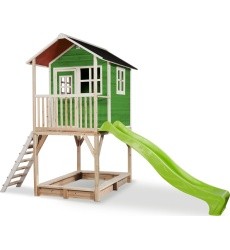 EXIT Loft 700 wooden playhouse - green