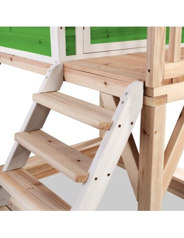 EXIT Loft 700 wooden playhouse - green