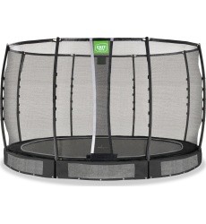 EXIT Allure Premium ground trampoline ø366cm - black
