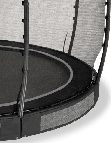 EXIT Allure Premium ground trampoline ø366cm - black