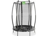 EXIT Tiggy junior trampoline with safety ø140cm - black/grey