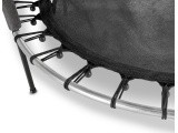 EXIT Tiggy junior trampoline with safety ø140cm - black/grey