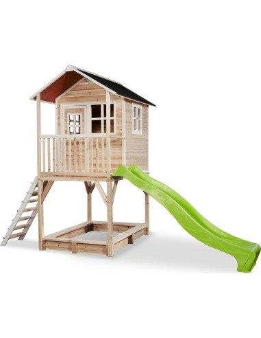 EXIT Loft 700 wooden playhouse - natural