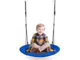 Garden swing stork's nest 100cm blue ECOTOYS