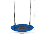 Garden swing stork's nest 100cm blue ECOTOYS