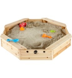 Wooden Sandpit Plum Treasure Beach