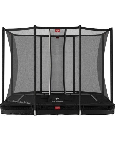 BERG Ultim Favorit InGround 280 Black + Safety Net Comfort