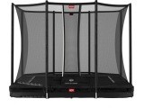 BERG Ultim Favorit InGround 280 Black + Safety Net Comfort