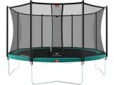 Batutas BERG Favorit Regular 380 žalias + apsauginis tinklas Comfort