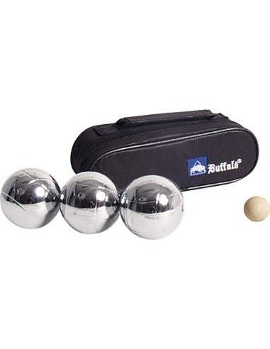 Petanque Set Buffalo Jeu De Boules, 3 pcs.
