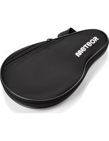 Stalo teniso raketės ir kamuoloukų dėklas Cover Meteor Pro, juodas, 16004