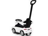 Mercedes C CLASS car push ride interactive steering wheel guide white