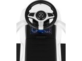Mercedes C CLASS car push ride interactive steering wheel guide white