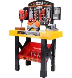 Large DIY workshop "Tool & Brains" 39 pieces