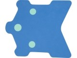 Plaukimo lenta Yate Tech2 36x31x3,5 cm