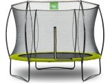 Batutas EXIT Silhouette ø244 cm su apsauginiu tinklu – žalias