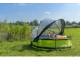 Baseinas EXIT Lime ø300x76cm su stogeliu ir filtru su pompa - žalias