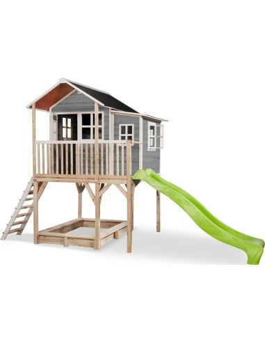 EXIT Loft 750 wooden playhouse - gray