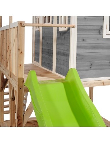 EXIT Loft 750 wooden playhouse - gray