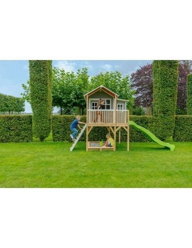 EXIT Loft 750 wooden playhouse - gray