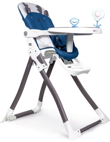 Feeding Chair Eco Toys Reindeer, Blue