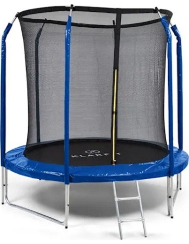 Trampoline KLARFIT Jumpstarter 250 cm Blue