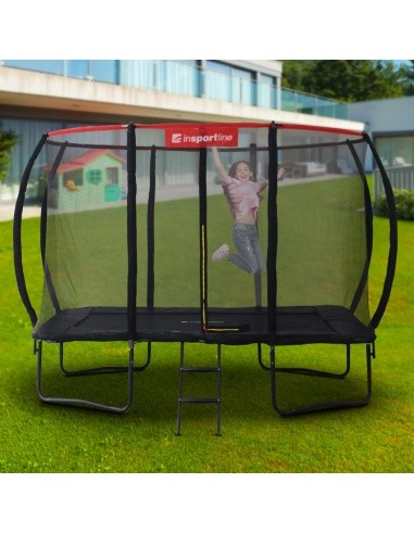 Safety Net w/o Poles for Trampoline inSPORTline QuadJump PRO, 244x335cm