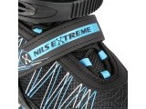 NH11912 2IN1 IN-LINE SKATES/HOCKEY ICE SKATES - Black/Blue