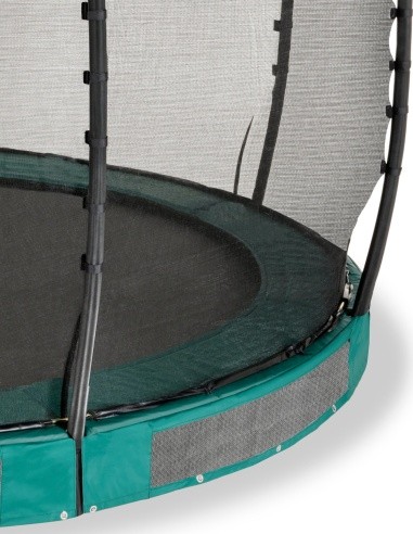 EXIT Allure Premium ground trampoline ø305cm - green