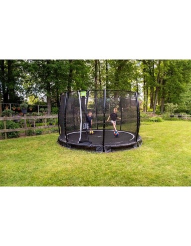 EXIT Allure Classic ground trampoline ø366cm - green