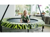EXIT Tiggy Junior batutas su laikikliu ø140 cm, juodas/žalias