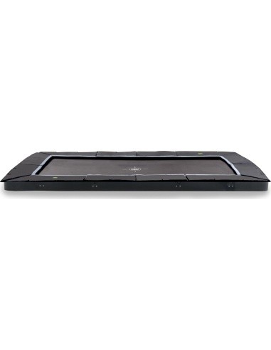 EXIT Dynamic ground level sports trampoline 275x458cm - black