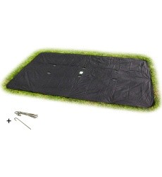 EXIT Supreme Ground Level Rectangular 244x427 (8x14ft) Weather Cover Trampoline cover