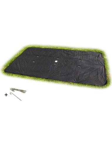 EXIT Supreme Ground Level Rectangular 244x427 (8x14ft) Weather Cover Trampoline cover