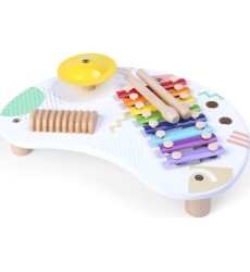 Instrumentas stalas muzikos stalas cimbolai +18m ECOTOYS