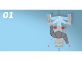 Mašinėlė vaikams BERG GO² SparX Yellow
