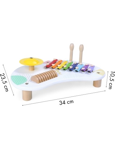 Instrument table music table dulcimer +18m ECOTOYS