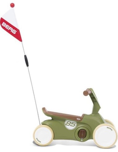 BERG GO² Retro balansinis vaikštukas, žalias