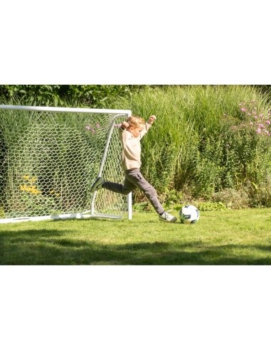 EXIT Scala aluminium football goal 180x120cm - white