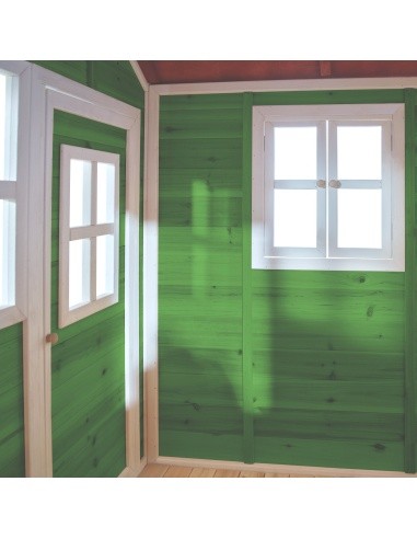 Medinis žaidimų namelis EXIT Loft 300, žalias