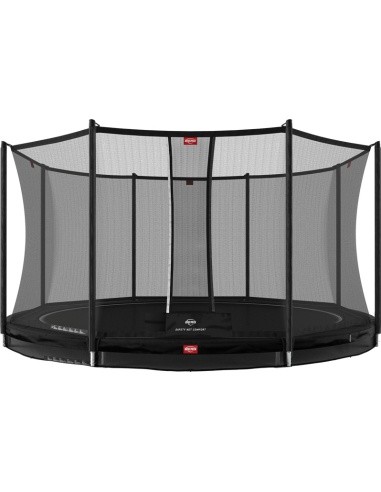 BERG Favorit InGround 430 Black + Safety Net Comfort