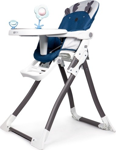 Feeding Chair Eco Toys Reindeer, Blue