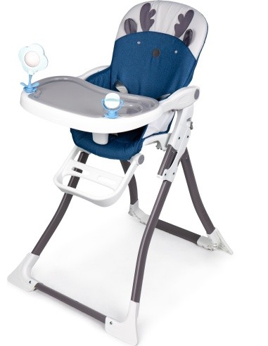 Feeding Chair Eco Toys Reindeer, Blue