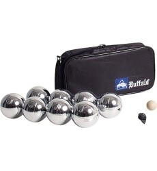 Petanque Set Buffalo, 8 metal balls