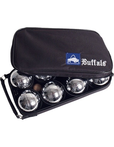 Petanque Set Buffalo, 8 metal balls