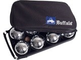 Petanque Set Buffalo, 8 metal balls