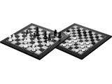 Chess and Checkers Set Philos 40x40cm