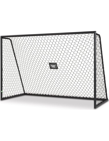 EXIT Scala aliuminiai futbolo vartai 300x200 cm, juodi
