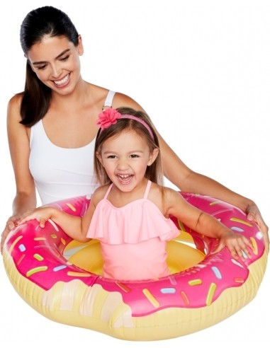 Inflatable float with a seat, Donut